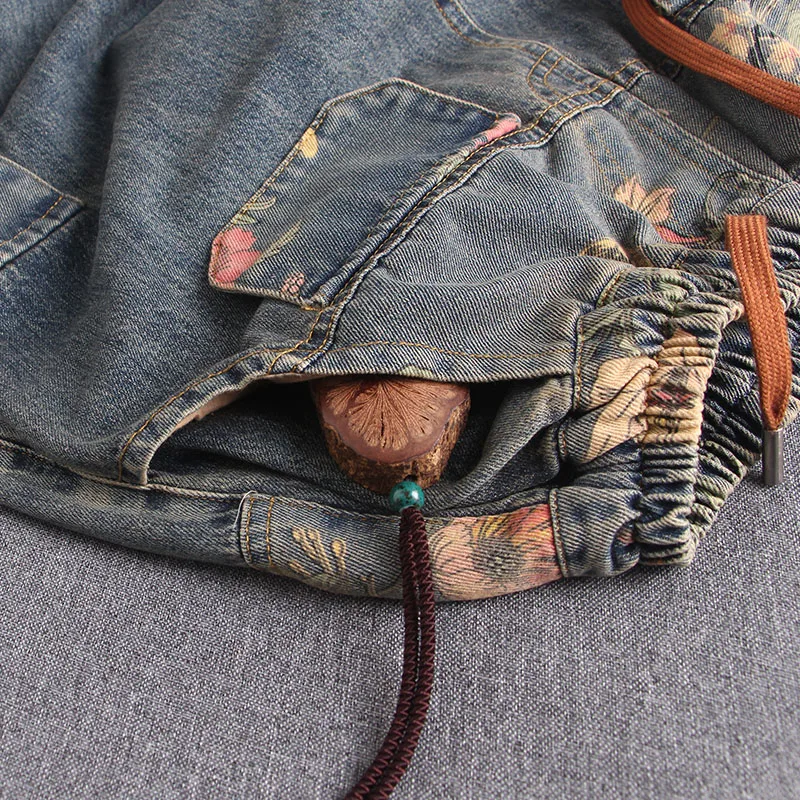 

Women Baggy Denim Pants Plus Size Patchwork Ripped Cross- Pants Jeans Hip Hop Oversized Harem Trousers Boyfriend Streetwear