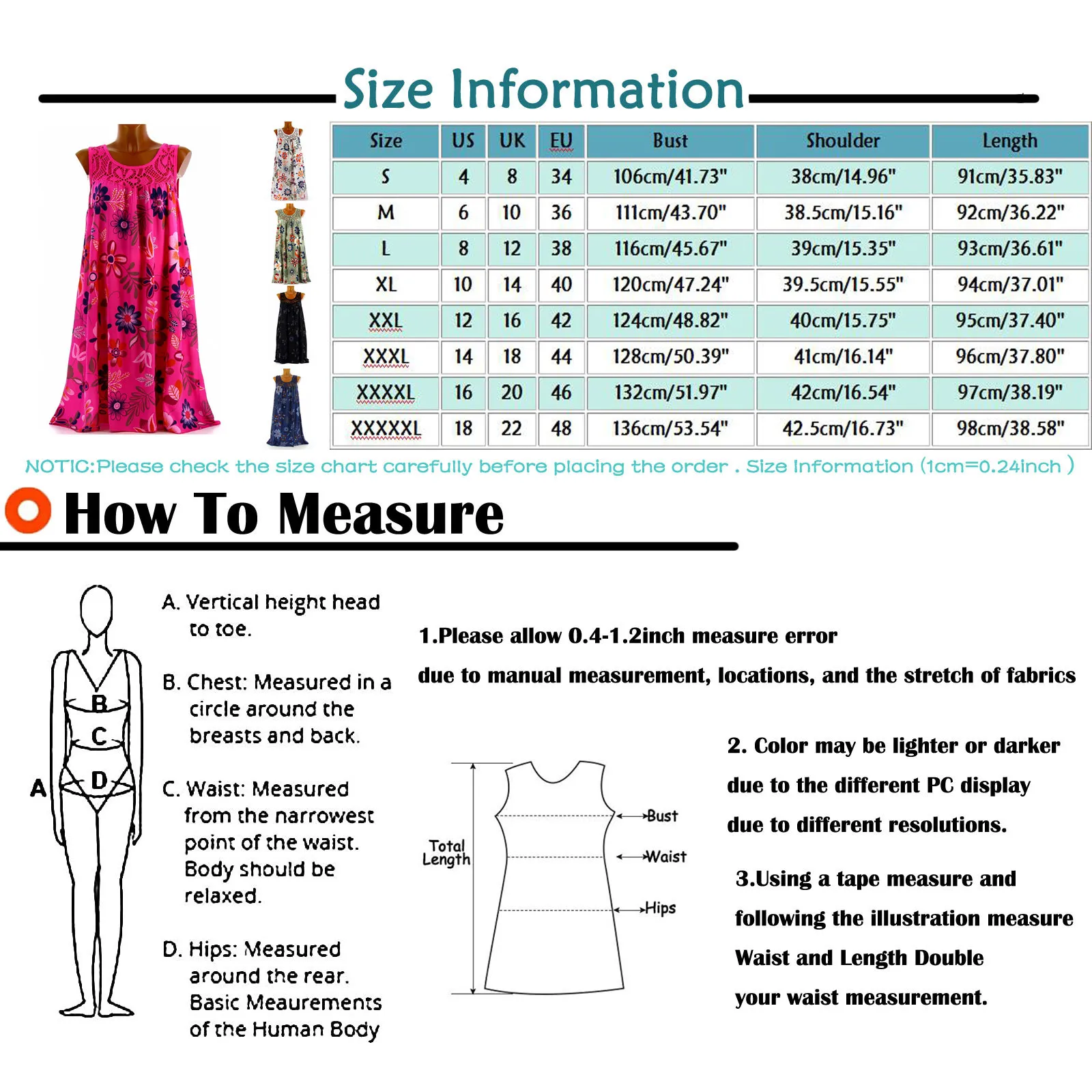

Pleated Swing Dress Bohemian Lace Print Tank Dress For Women Fashion Casual Sleeveless Loose Floral Hollow Out Summer Dresses