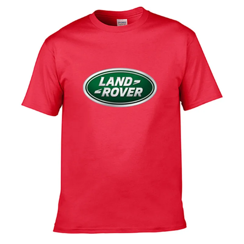 

2021 New Men Women T shirt Land Rover Car Logo Print T-shirt Cotton Short Sleeve Hip Hop Harajuku Punk High Quality Casual Tees