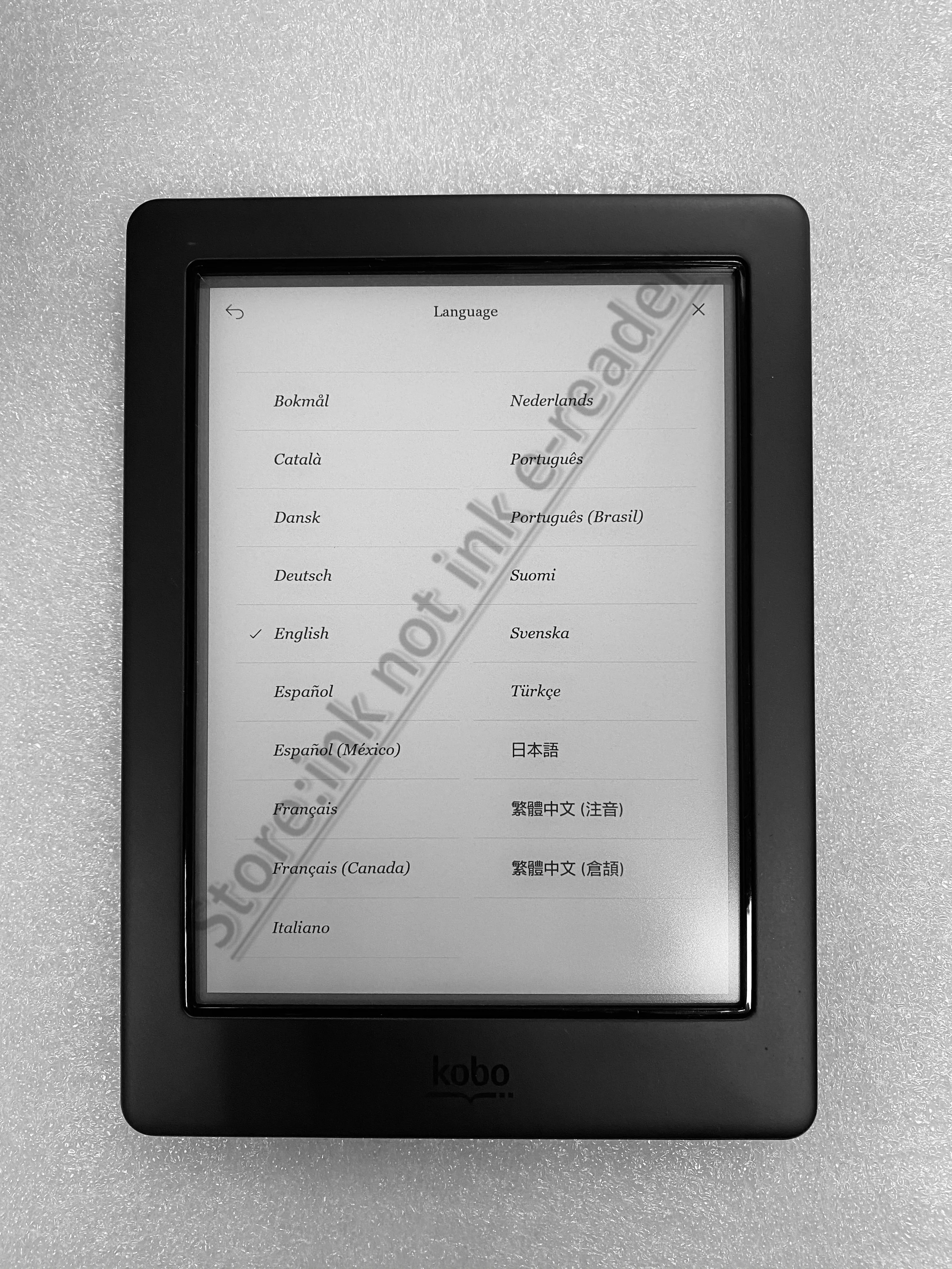 Электронная книга 4G сенсорный экран 1448x1072 6 дюймов черные чернила KoBo glo HD 300PPI новая
