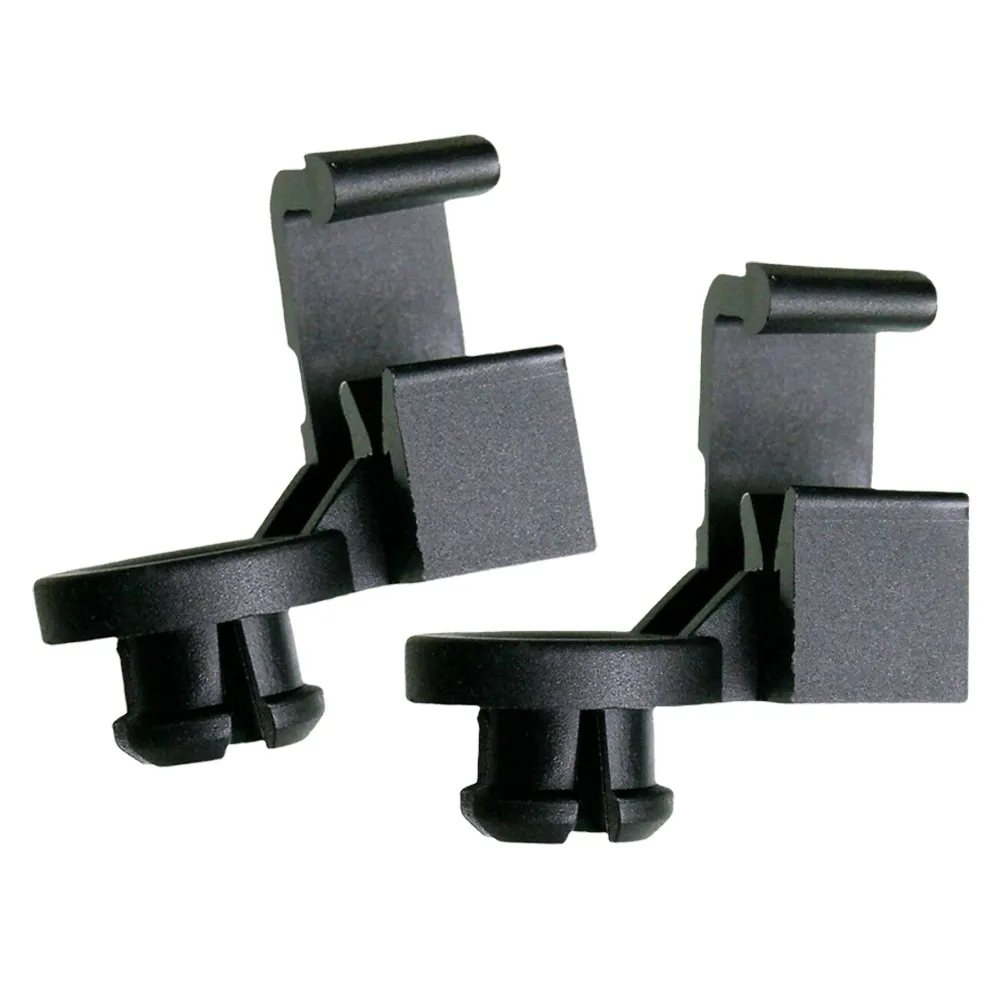 

2pcs Clips Black Car Hood Support For Mazda High Quality Practical To Use
