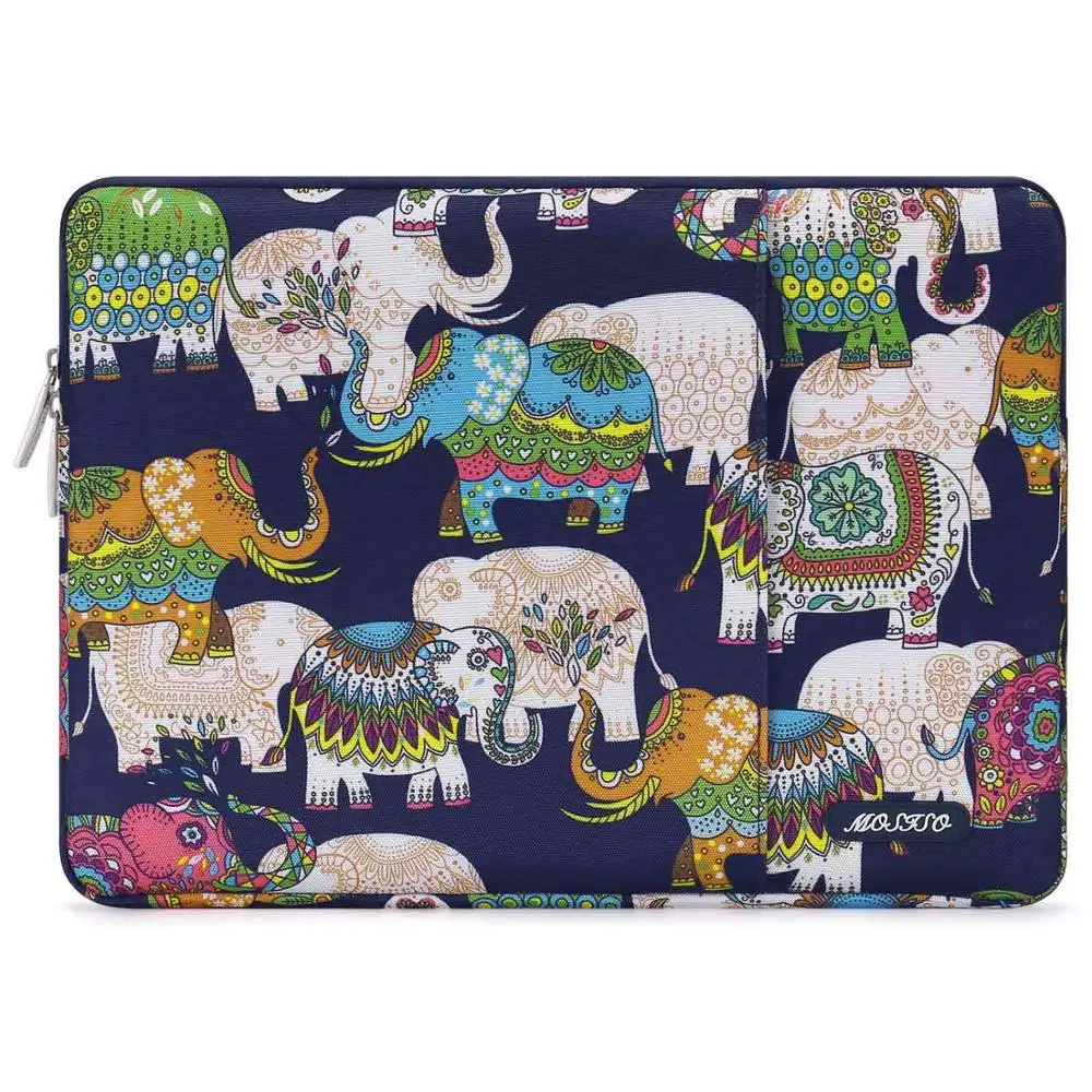 Elephant Navy Blue Сумка для ноутбука MOSISO 13,3 дюймов для Macbook ASUS acer lenovo Dell hp, сумка для ноутбука, чехол для Mac Pro 13 New Air 13 A1932 - Цвет: Elephant Navy Blue