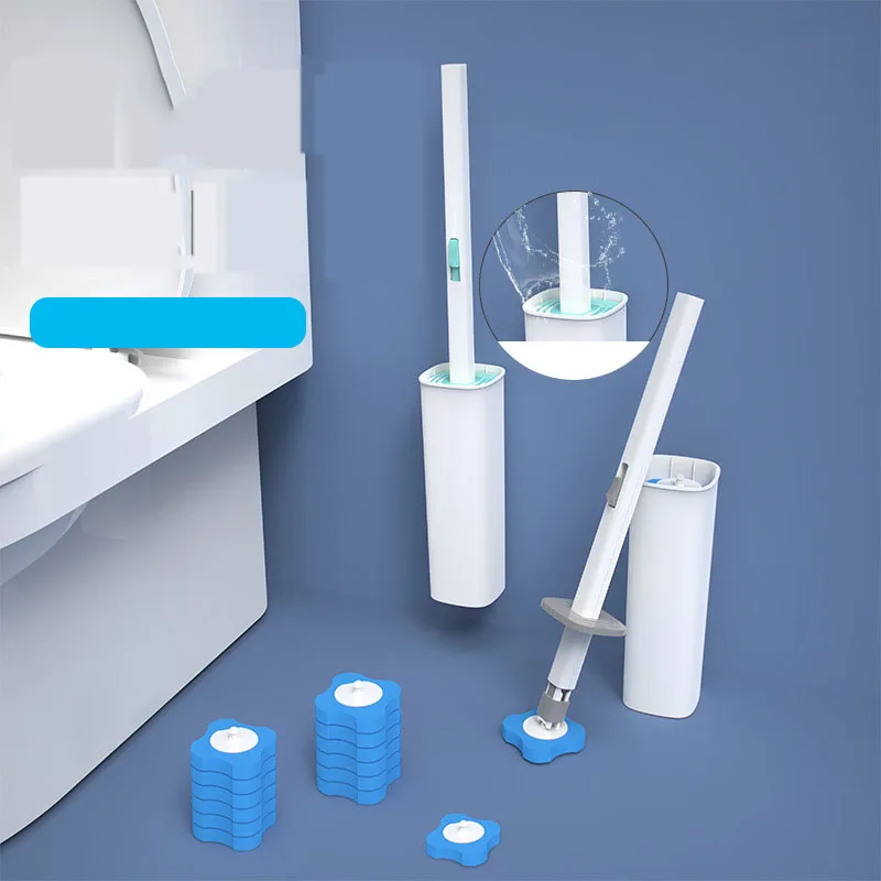 

Disposable Toilet Brush Set Household Cleaning Tool No Dead Corner Cleaning Gap Brush Bathroom Accessories Bathroom Accessories