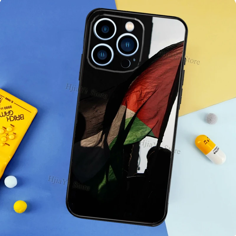 Чехол с флагом Палестины для iPhone 11 14 6S 7 8 Plus мягкий чехол телефона XR X XS 12 13 Pro MAX Mini -