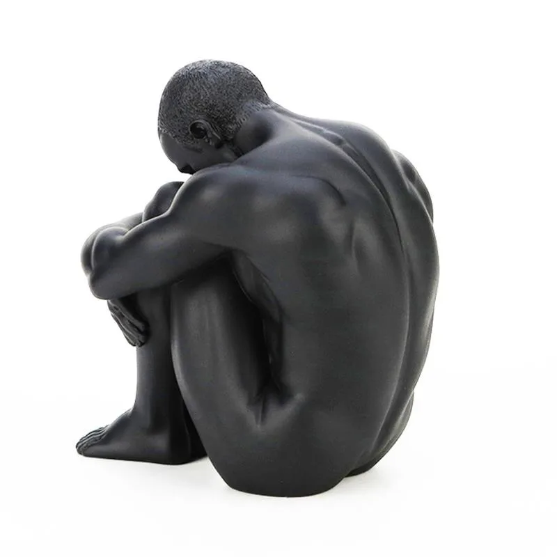 Титановая статуя человека [HHT] креативное боди-арт скульптура без одежды