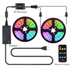 Музыкальная Светодиодная лента WS2811, лента Dreamcolor RGB IC с пультом дистанционного управления SP106E RF, гибкая комната, спальня, вечеринка, кухня, 5 м, 10 м, 15 м, 20 м