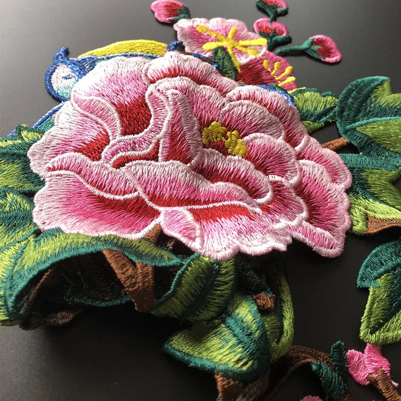 1 шт DIY ремесло шнурка в китайском стиле из ткани с вышивкой платье патч