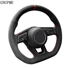 Противоскользящие черные замшевые кожаные фотообои для Audi A1 SQ2 2018 2019 A3 2016-2019 S3 Q2 2016-2019 RS3 2017-2019