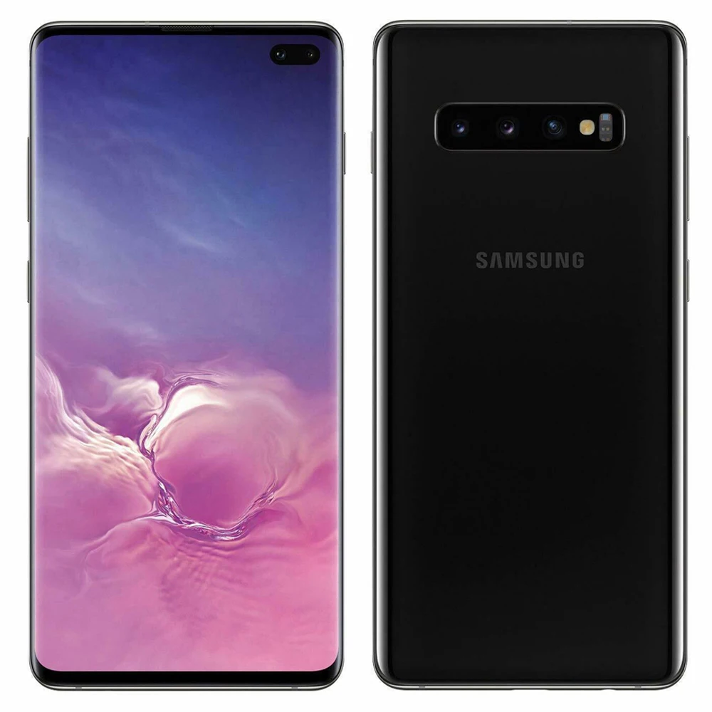 Разблокированный телефон Samsung Galaxy S10 + Plus G975FD две SIM-карты дисплей 9820 дюйма