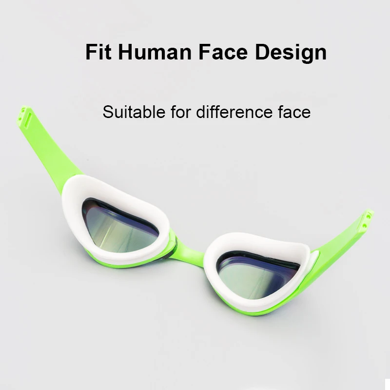 

New Outdoor Match Eyewear Profession Racing Swimming Goggles Plating Waterproof UV Protection Competition Anti-Fog Glasses