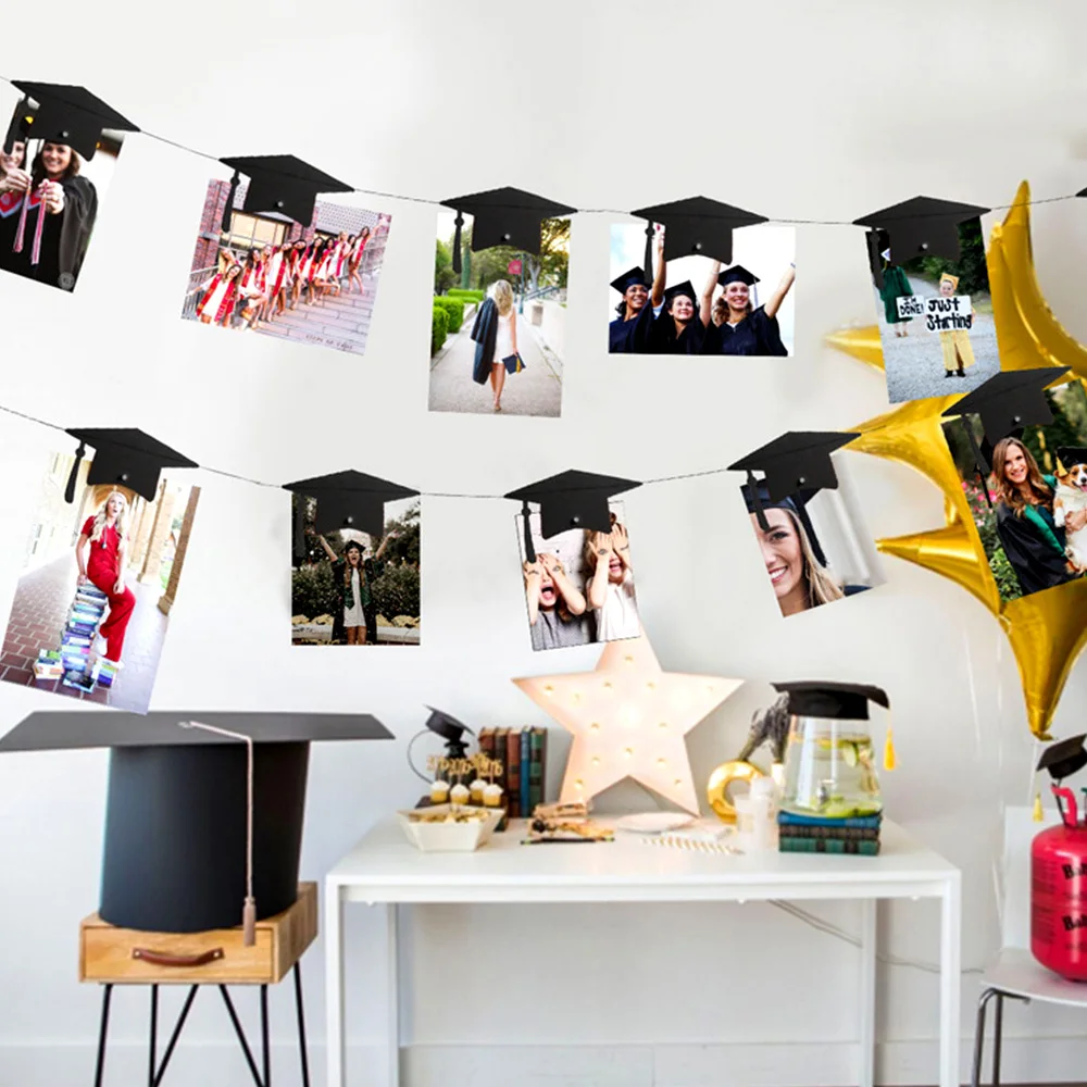 18 шт./компл. подвесной флаг в форме шляпы для мальчишника с магнитными точками