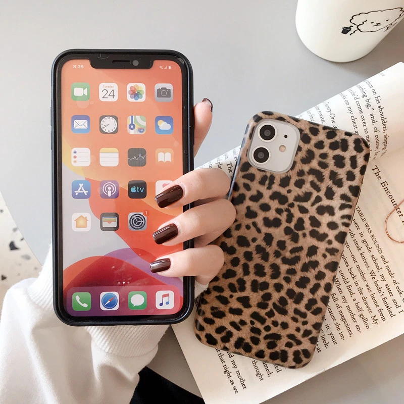 Модный Роскошный леопардовый чехол для телефона iphone 11 6 6S 7 8 Plus XR XS MAX мягкий IMD в