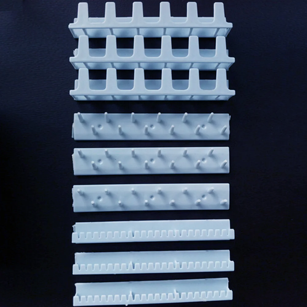 Новый дизайн 9 в 1 настенные крючки для хранения украшений с клейкой пастой