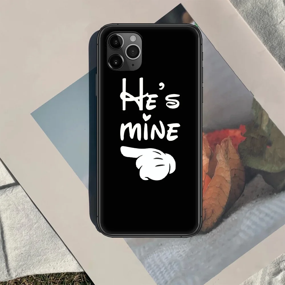 

romantic lovers couple Phone Case Cover Hull For iphone 5 5s se 2020 6 6s 7 8 12 mini plus X XS XR 11 PRO MAX black Cell