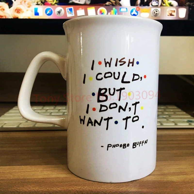 5 шт. новый черный красный друзья ТВ шоу серии центральный Perk керамическая