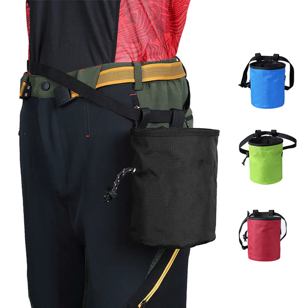 Гимнастический фитнес нескользящий розовый мешок скалолазание на открытом