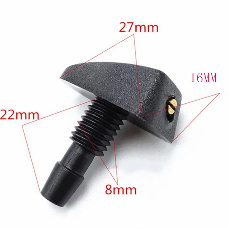 Car Windshield Washer Wiper Water Spray Nozzle for Toyota prado 120 land cruiser C-HR yaris auris hilux Corolla Camry RAV4 | Автомобили и