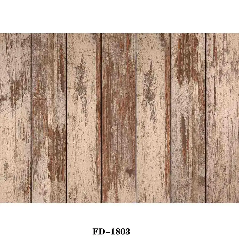 

Vinyl Custom Photography Backdrops Wooden Planks Photography Background NY1FD-12