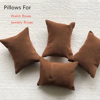 high quality pillow for watch boxes or jewelry cases with black or coffee color