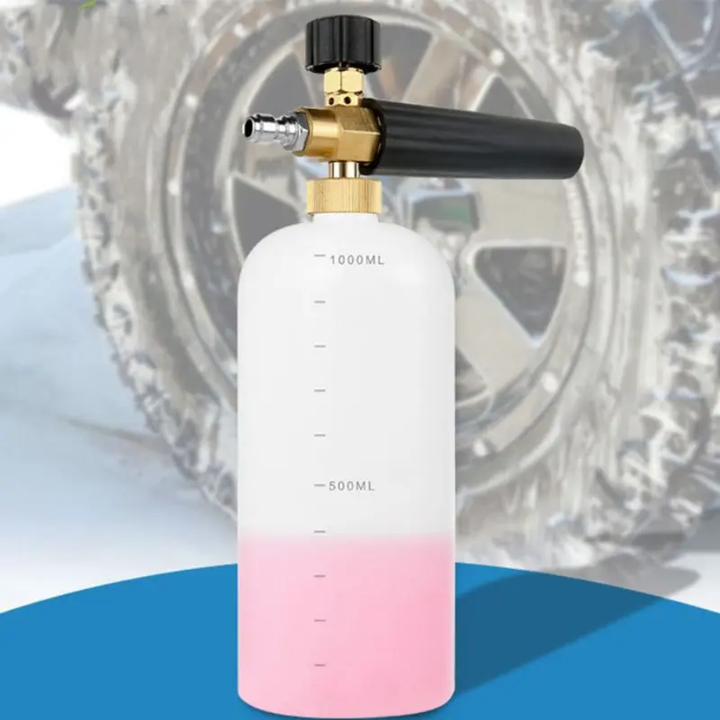 

Car Foamer Wash Jet Bottle 1/4" Snow Foam Lance Cannon Washer Gun Soap Pressure