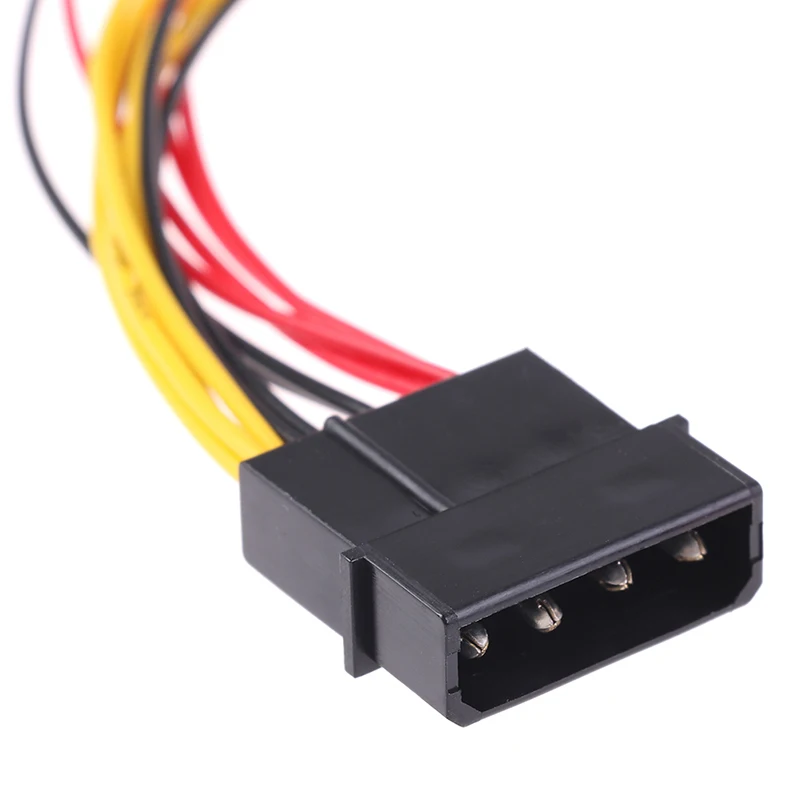 

Кабель питания с 4-контактным разъемом Molex на 3-контактный вентилятор 12 в 7 в 5 в кабель охлаждения вентилятора