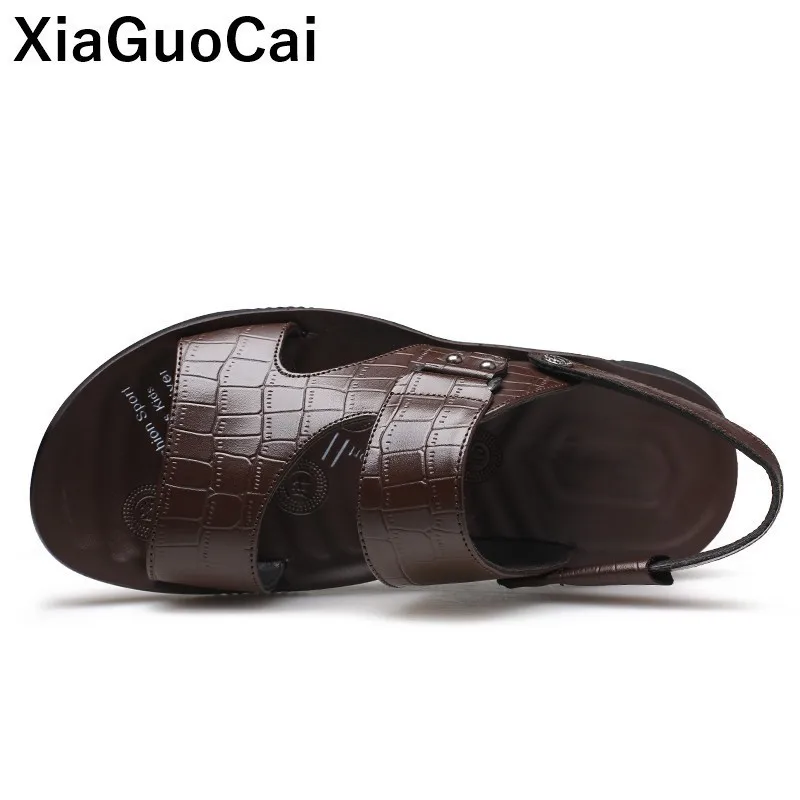 Летние мужские повседневные тапочки сандалии пляжная обувь для активного отдыха