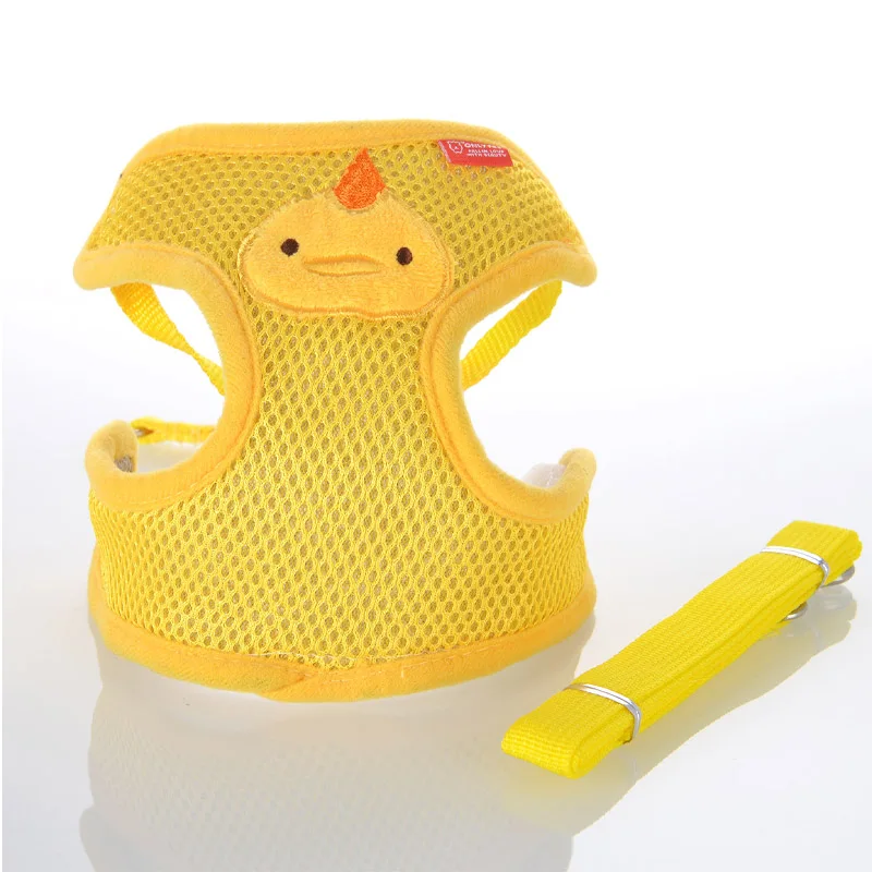 Шлейка-поводок для домашних питомцев воздухопроницаемая жилетка из сетчатой