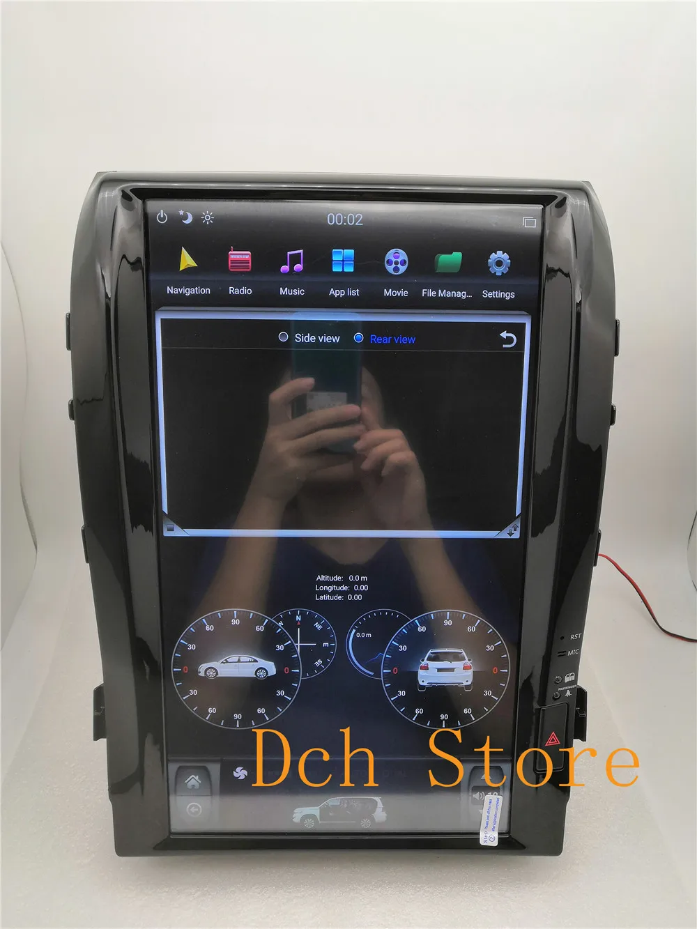 1" tesla стиль Android автомобильный 8,1 dvd-плеер для Toyota Land Cruiser landcruiser LC200 2007- PX6 CARPLAY радио gps навигация