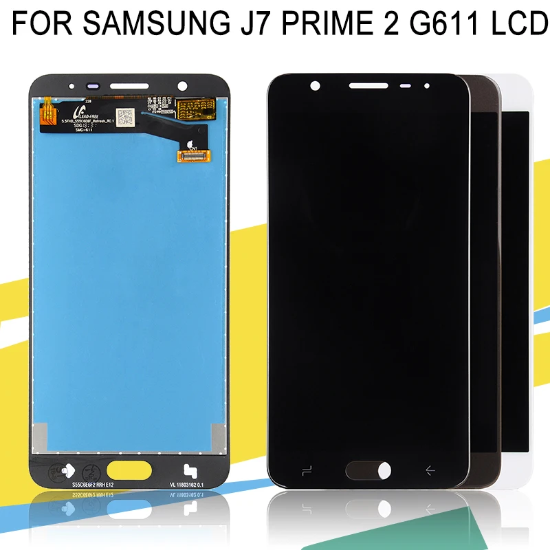 1 шт. Регулируемый HH J7 Prime 2 дисплей для Samsung Galaxy Lcd G611 с сенсорным экраном