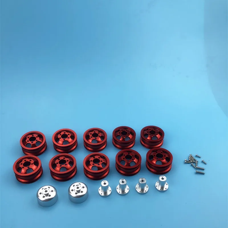 Металлический обод колеса ступица для WPL C14 C24 B14 B24 B16 B36 Six Drive RC автозапчасти