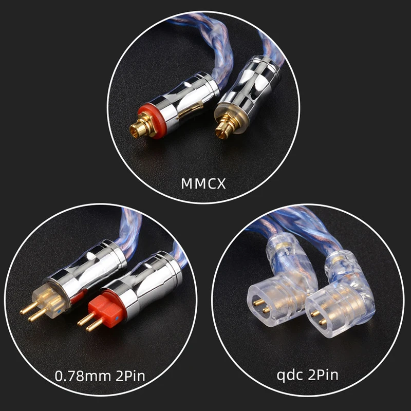 Ceny NiceHCK SpaceCloud Flagowy Litz Koncentryczny Kabel Douszny 6N Posrebrzane OCC + 7N OCC Mix Drut 3.5/2.5/4.4mm MMCX/QDC/2Pin Dla CA16 Tanie NiceHCK SpaceCloud Flagowy Litz Koncentryczny Kabel Douszny 6N Posrebrzane OCC + 7N OCC Mix Drut 3.5/2.5/4.4mm MMCX/QDC/2Pin Dla CA16