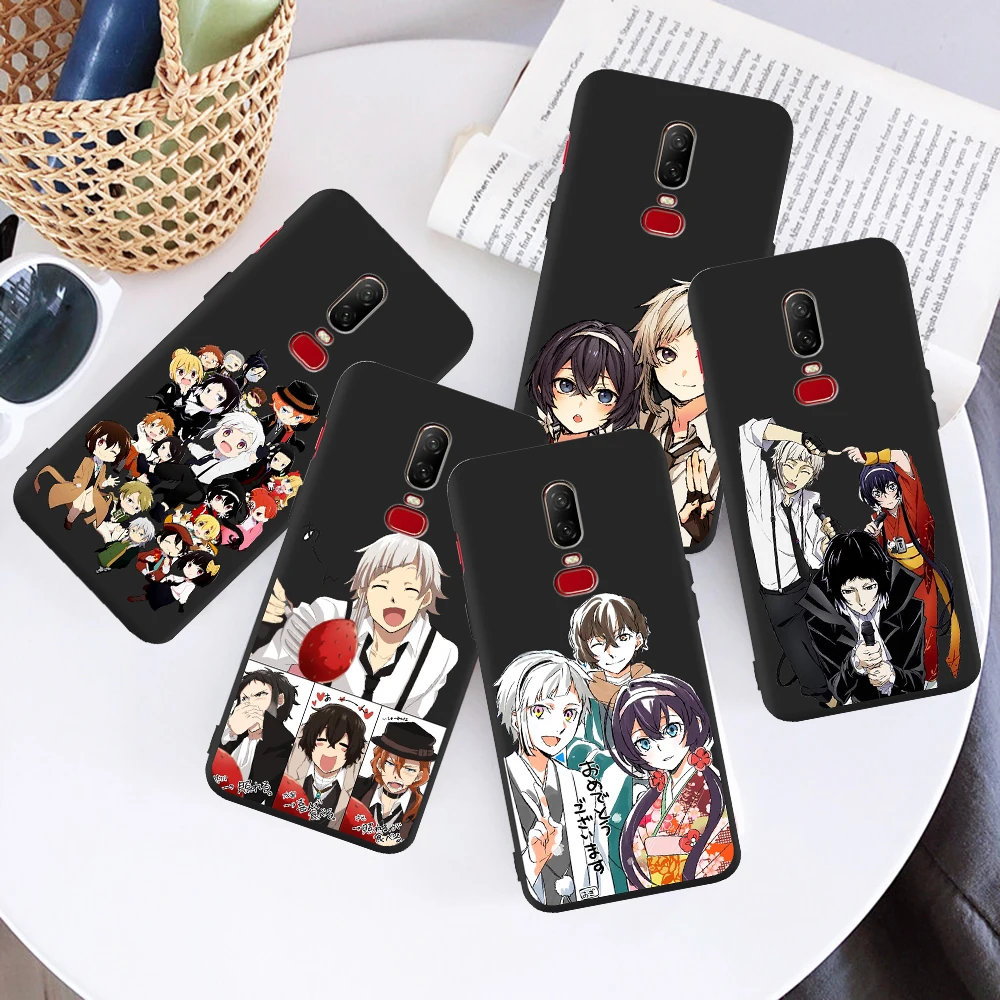 

2021 Japan Anime Bungou Stray Dogs Dazai Osamu for Oneplus 8 5 6 7 One Plus 5T 6T 7T 8 Pro Phone Case Coque Funda Cover Luxury
