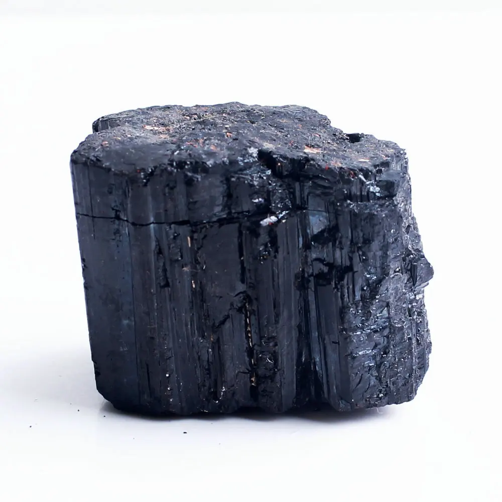 1 шт. натуральный черный турмалин кварцт кристаллический необработанный камень