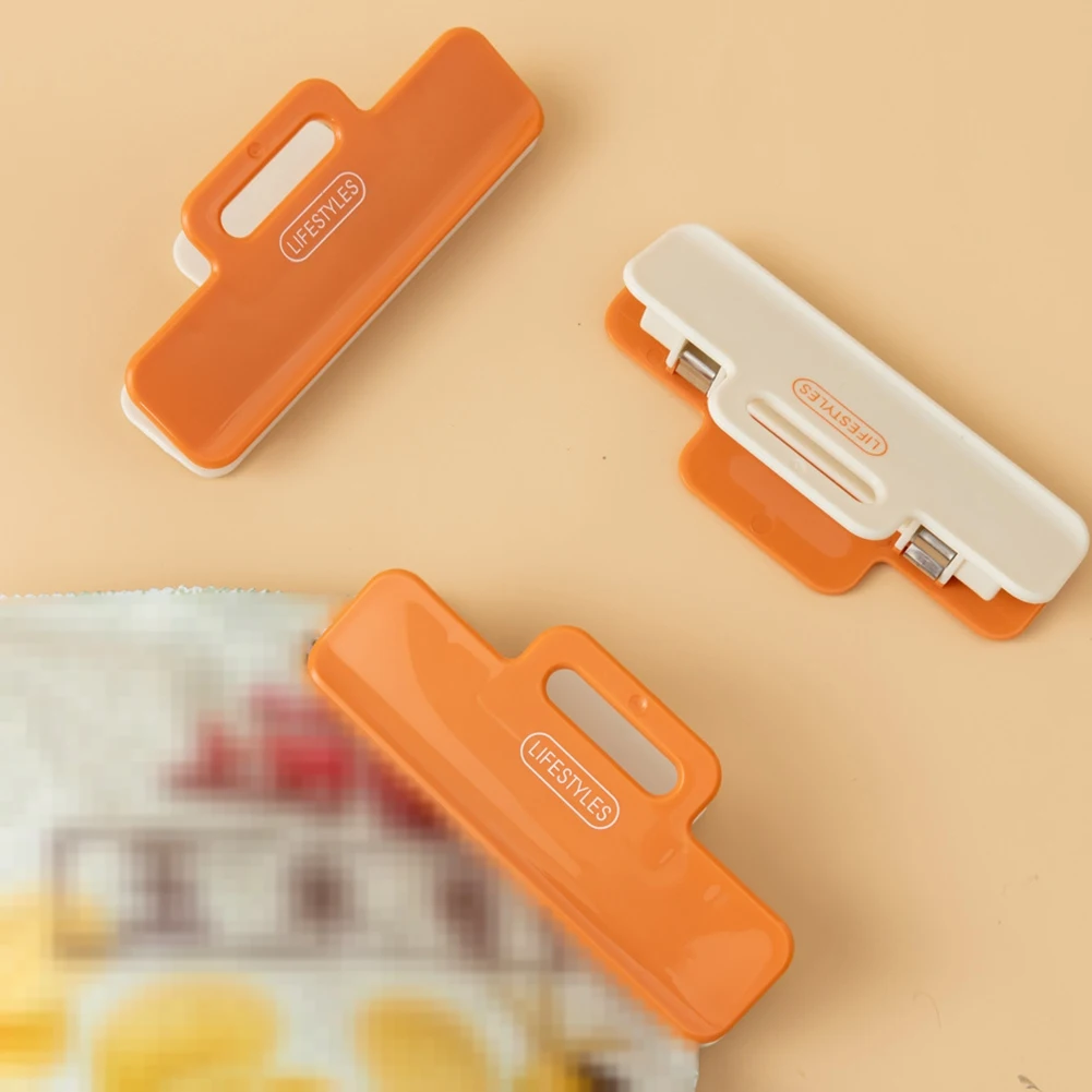 

Multipurpose Plastic Bag Clips,Chip Bag,Food Clip, Assorted Colors Air Tight Seal Grip Snack Seal Sealing Bag Clips Kitchen Uten