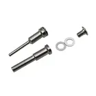 HSS Съемный держатель колеса для инструмент вала 3,2 мм6 мм апертура дополнительный вращающийся инструмент Y51B