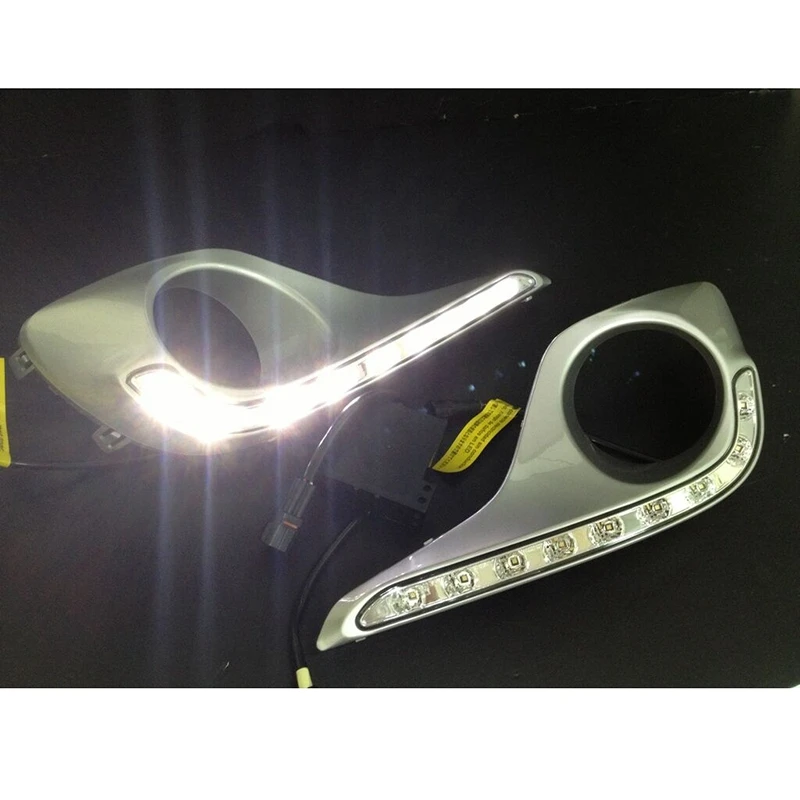 

for Toyota Highlander 2011-2012 LED Fog Lamp Cover DRL Daytime Running Light