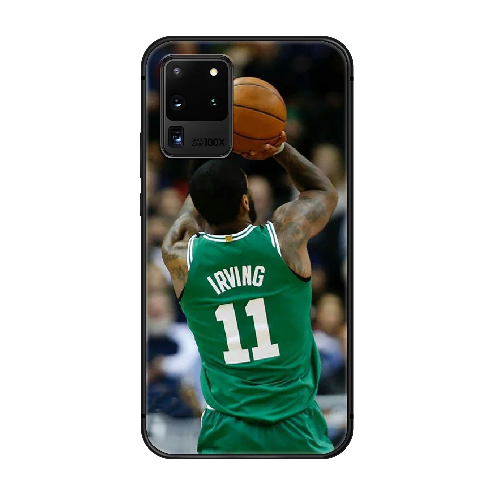 

basketball Kyrie Irving Phone Case Cover Hull For Samsung Galaxy S 6 7 8 9 10 e 20 edge uitra Note 8 9 10 plus black hoesjes tpu