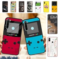 vintage tape camera gameboy phone case for redmi note 8 7 9 4 6 pro max t x 5a 3 10 lite pro