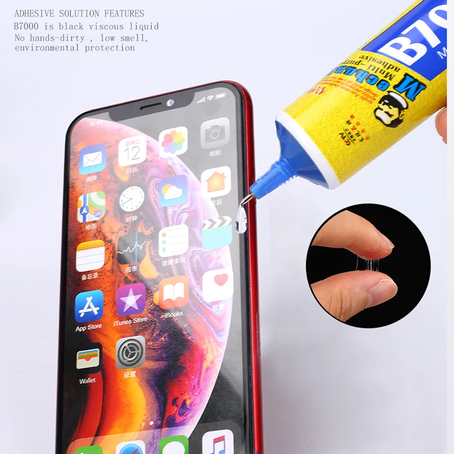 MECHANIC 15ML Liquid Adhesive T9000 T7000 E8000 Mobile Phone LCD Display Frame Touch Screen Repair Glue | Строительство и ремонт