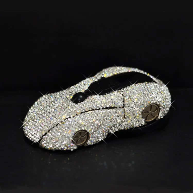 Bling Sportscar форма автомобильный держатель мобильного телефона с кристаллами
