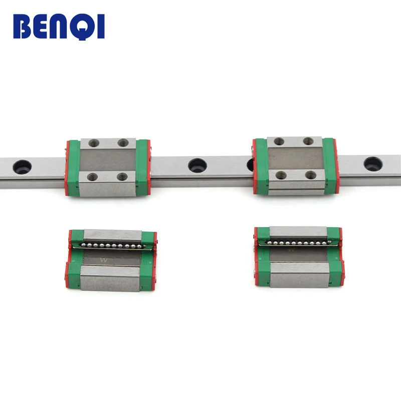 linear guide manufacturer BENQI rail MGN9 200mm+ block MGN9C carriage for machine parts |