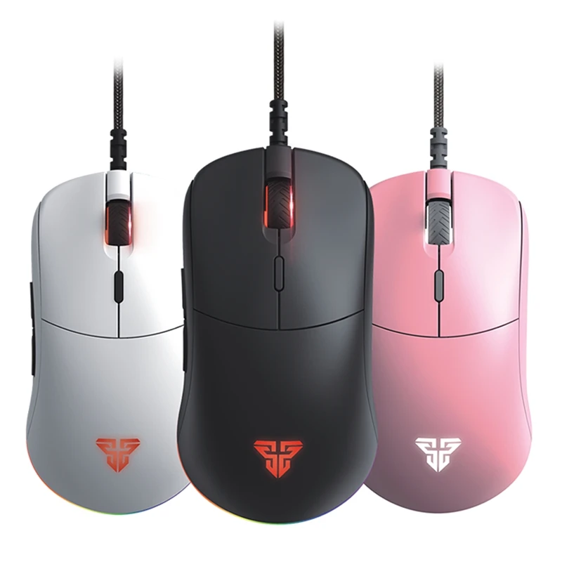 FANTECH UX3 игровой Мышь проводной офисные 10000 Точек на дюйм 6D макро RGB макро-объектив