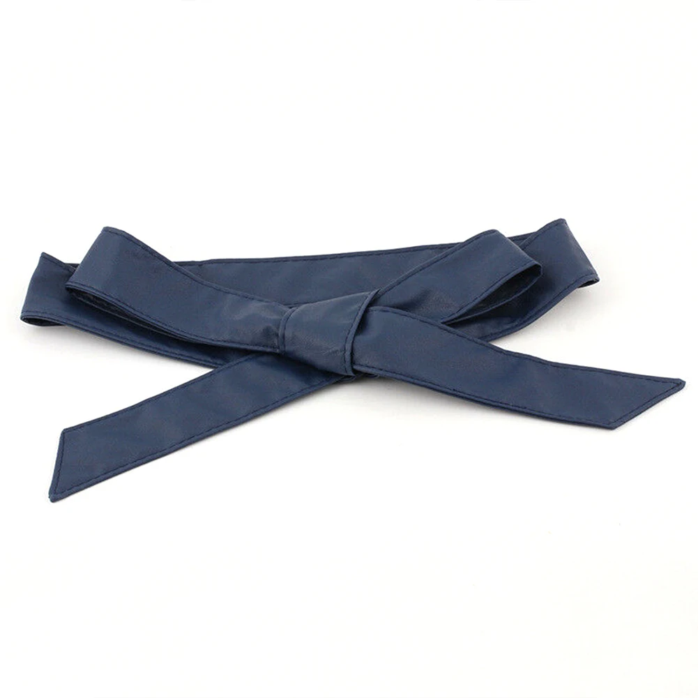 

Women Waist Belt Silk Soft Waistband Wide Bowknot Ribbon Ladies Corset Wrap Around Casual Self Tie Fashion Dress Decor