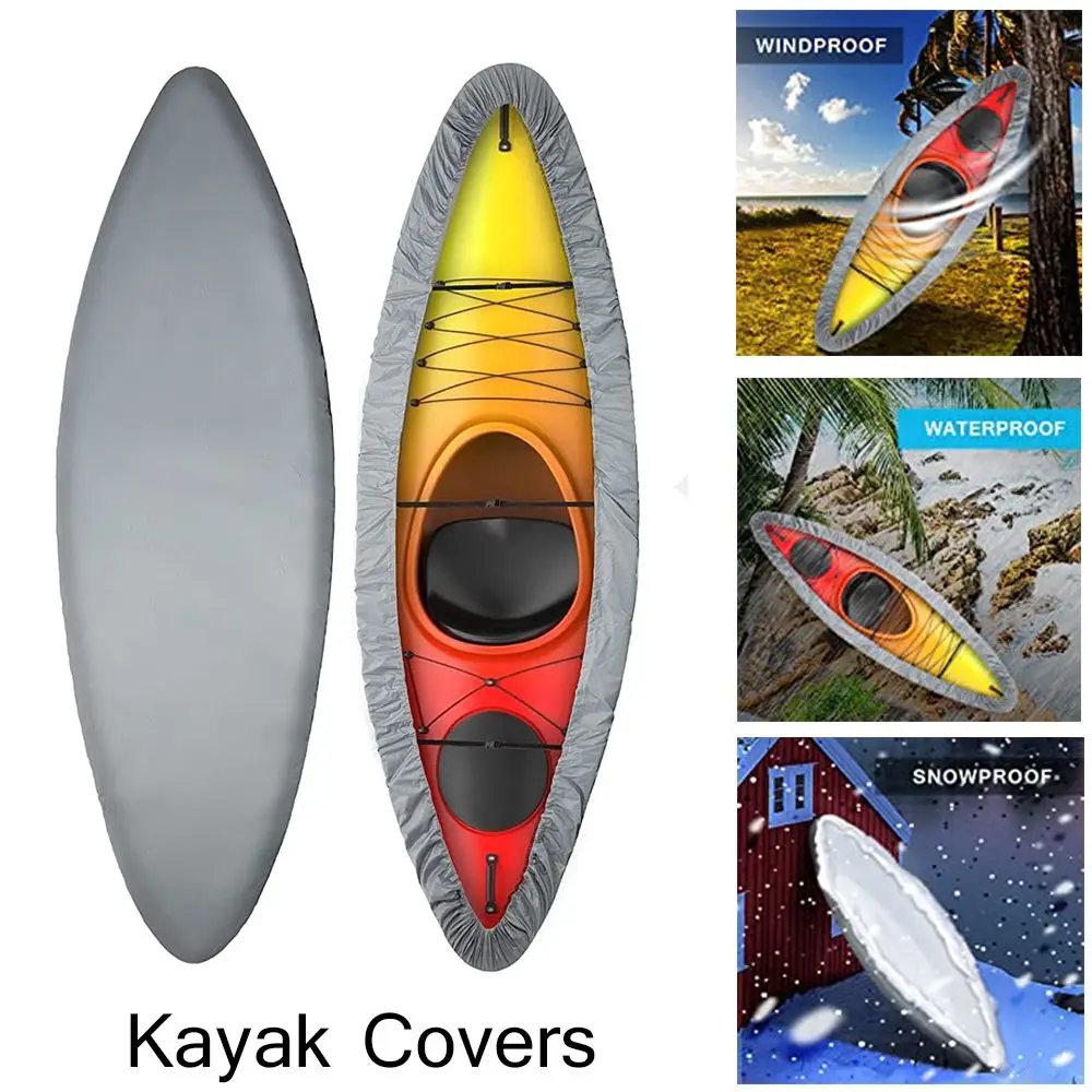

Waterproof Kayak Covers for Outdoor Storage Surfboard Sheet Stand Up Paddle Board Storage Fishing Boat Canoe UV Protection