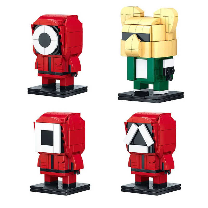 Игрушечные фигурки-конструкторы игра Каламар игра-кальмар периферийные