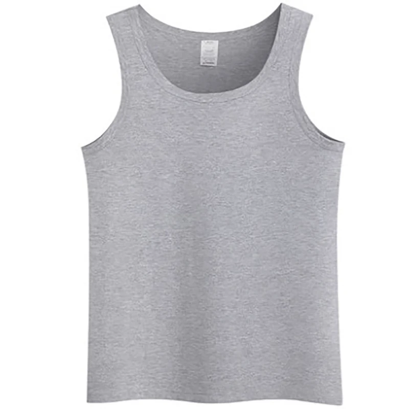 

Mens Vest Slim Fit Pure Cotton Breathable Winter Youth Cotton Interlock Singlet Sports Hurdles Man Undershirt XYT80