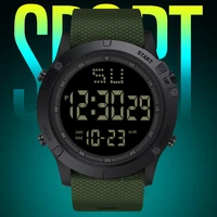 fashion men led digital date military sport watch rubber quartz watch alarm waterproof 2022 men electronic sport timing watch