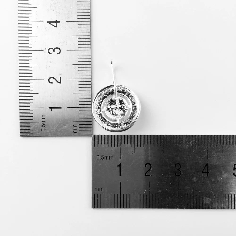 Женские серьги-подвески кошачий глаз в стиле Томаса из серебра 925 пробы |