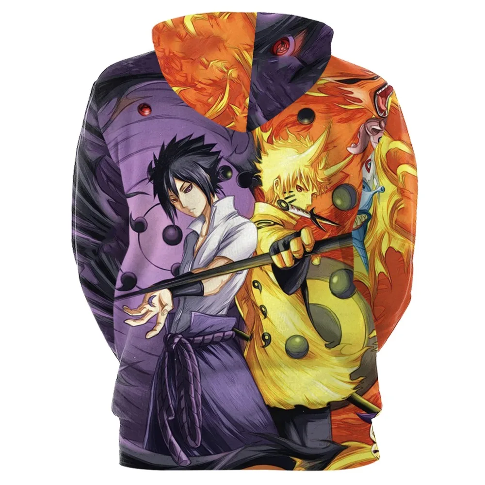 Хит продаж Взрывные модели аниме Наруто 3d принт свитер с капюшоном карнавальный