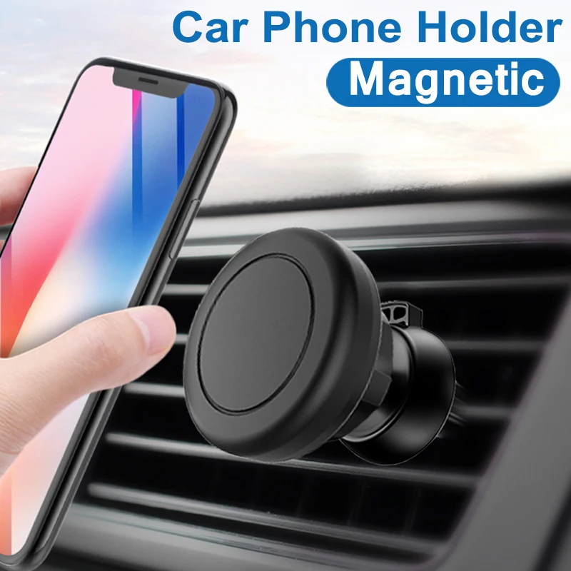 

Univerola Car Phone Holder Air Vent Mount Holder For Phone Stand For iPhone XS max Samsung Holder Stand Magnetic Phone Holder